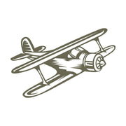 Prop Plane Delrin Leather Stamp
