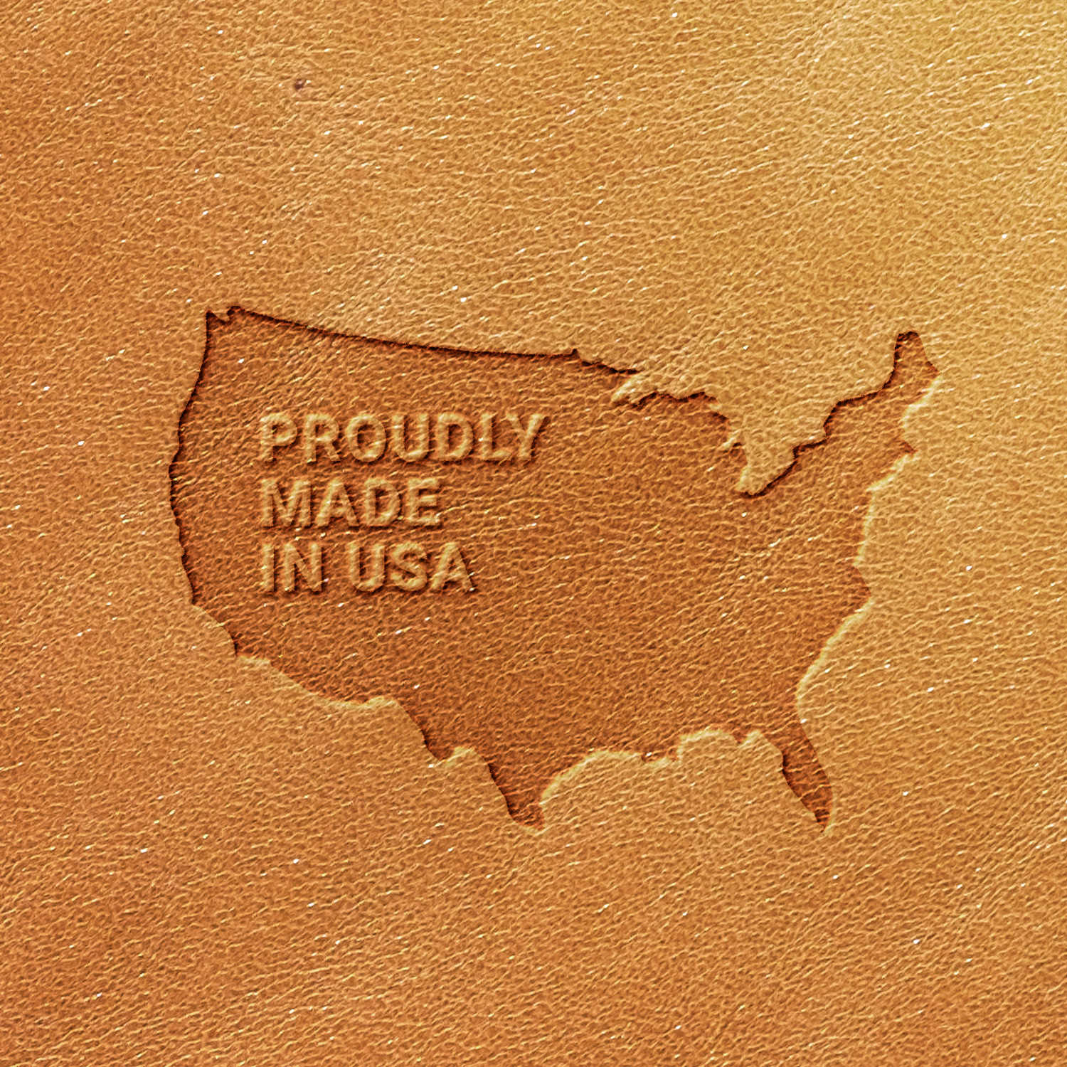 Proudly Made in USA Delrin Leather Stamp - All Good Leather Co.