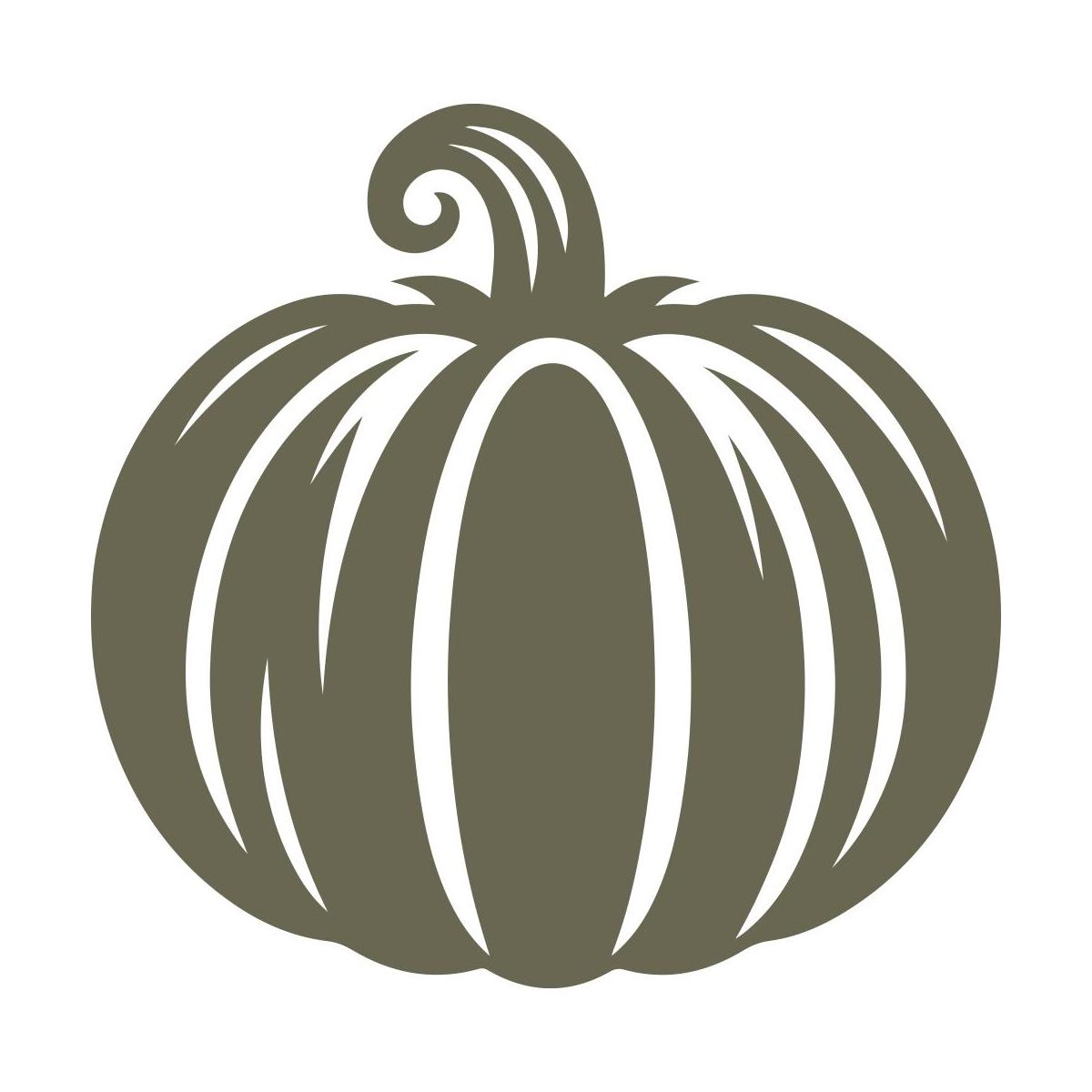 Pumpkin Delrin Leather Stamp - All Good Leather Co.