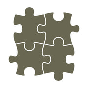Puzzle Piece Delrin Leather Stamp - All Good Leather Co.