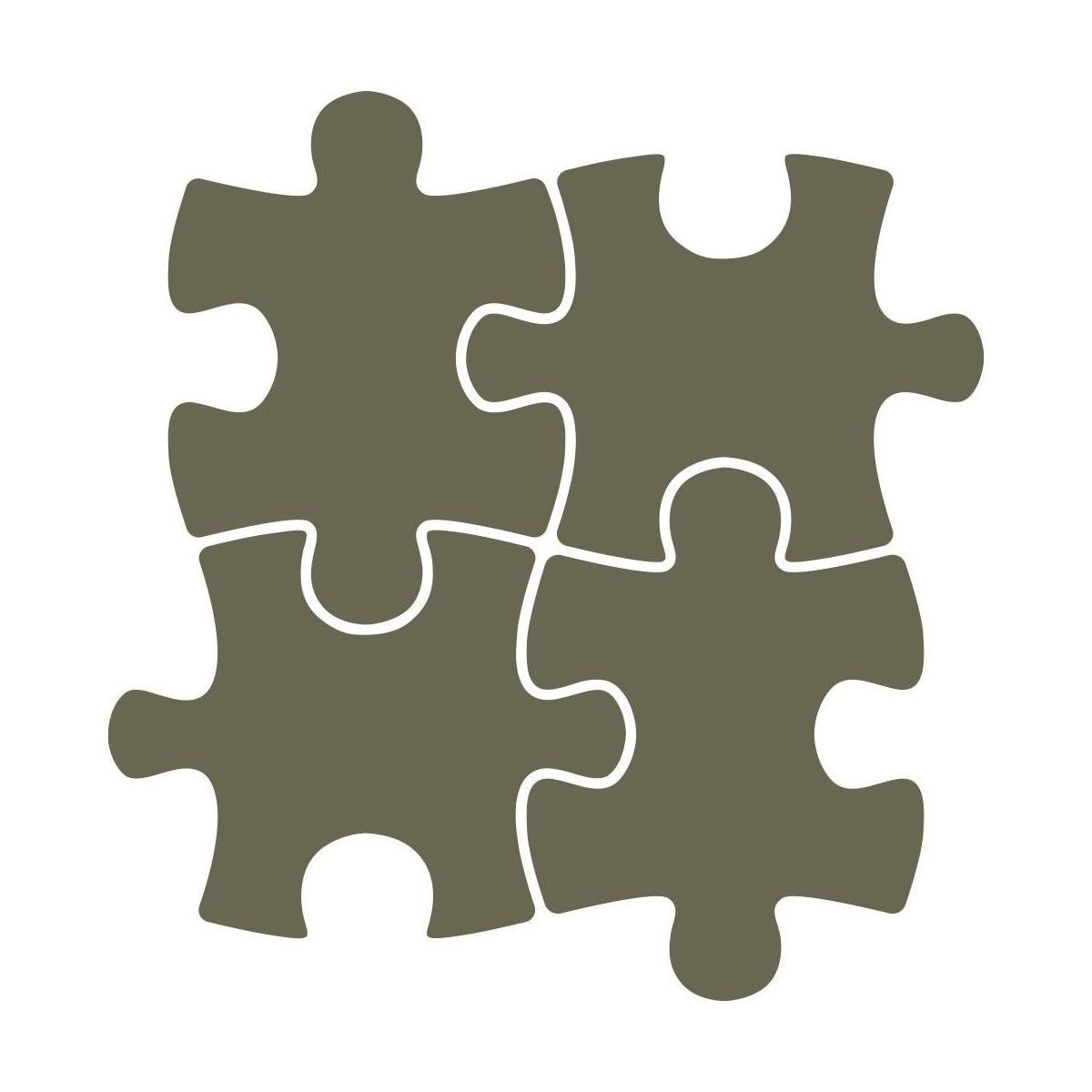 Puzzle Piece Delrin Leather Stamp - All Good Leather Co.