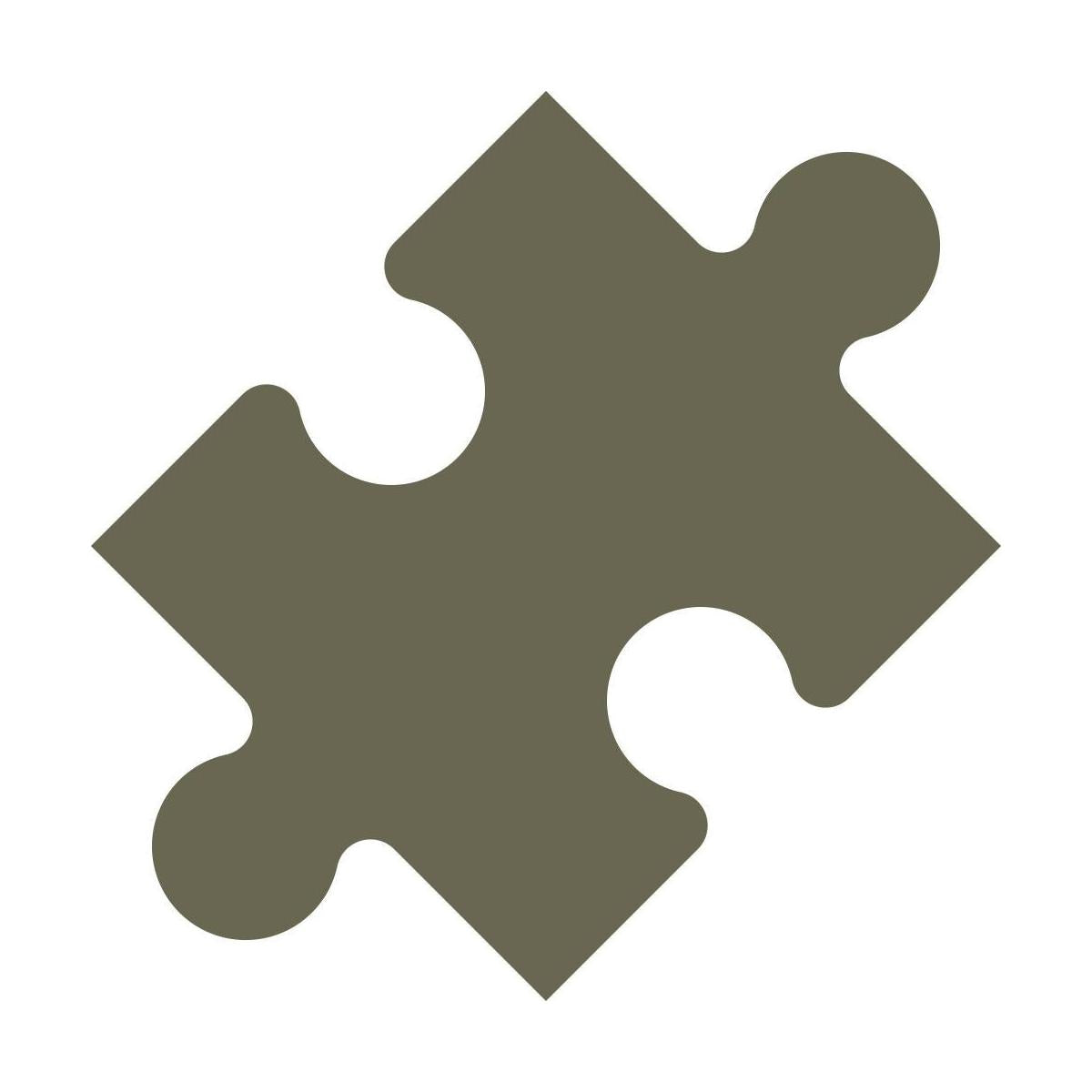 Puzzle Piece Delrin Leather Stamp - All Good Leather Co.
