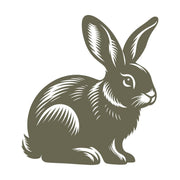 Rabbit Delrin Leather Stamp - All Good Leather Co.