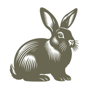 Rabbit Delrin Leather Stamp - All Good Leather Co.