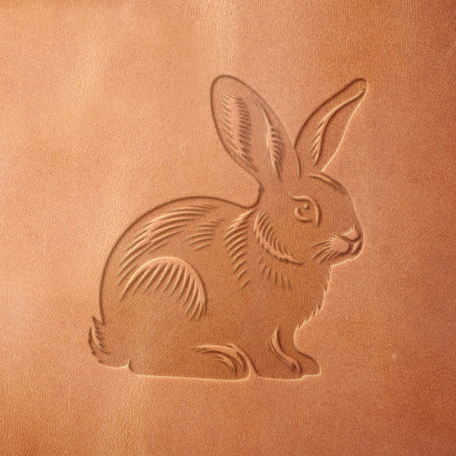 Rabbit Delrin Leather Stamp - All Good Leather Co.