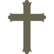 Religious Cross Delrin Leather Stamp - All Good Leather Co.
