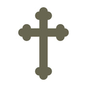 Religious Cross Delrin Leather Stamp - All Good Leather Co.