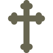 Religious Cross Delrin Leather Stamp - All Good Leather Co.