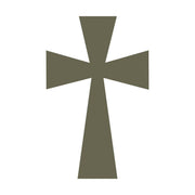 Religious Cross Delrin Leather Stamp - All Good Leather Co.