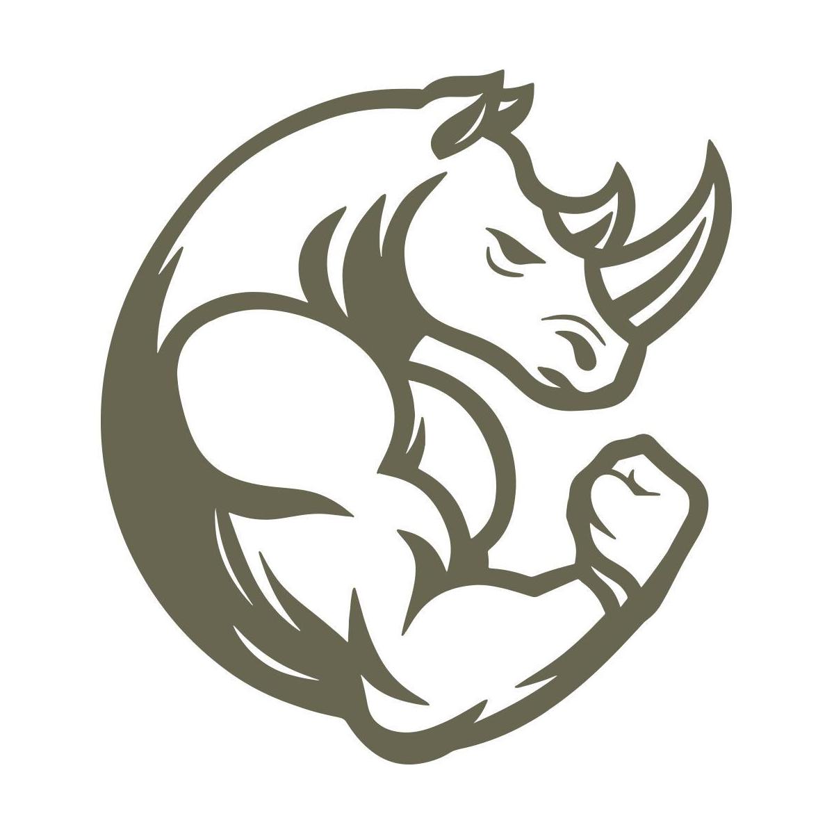 Rhino Delrin Leather Stamp - All Good Leather Co.