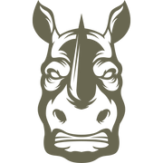 Rhino Delrin Leather Stamp - All Good Leather Co.