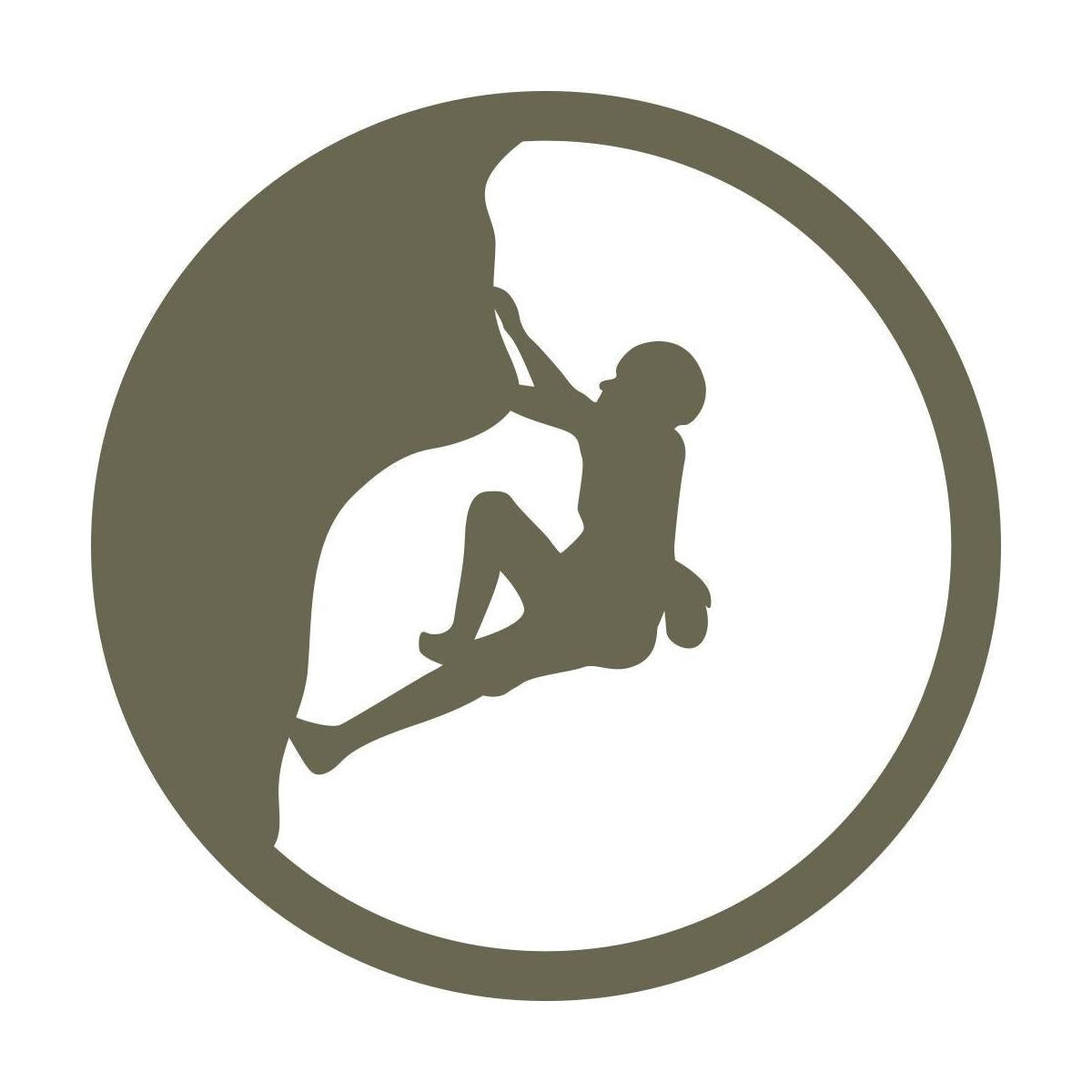 Rock Climbing Delrin Leather Stamp - All Good Leather Co.