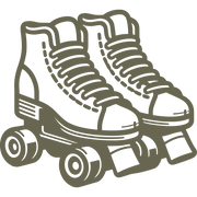 Roller Skates Delrin Leather Stamp - All Good Leather Co.
