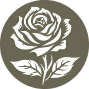 Rose Delrin Leather Stamp - All Good Leather Co.