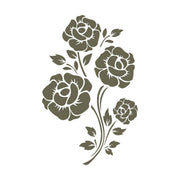 Roses Delrin Leather Stamp - All Good Leather Co.