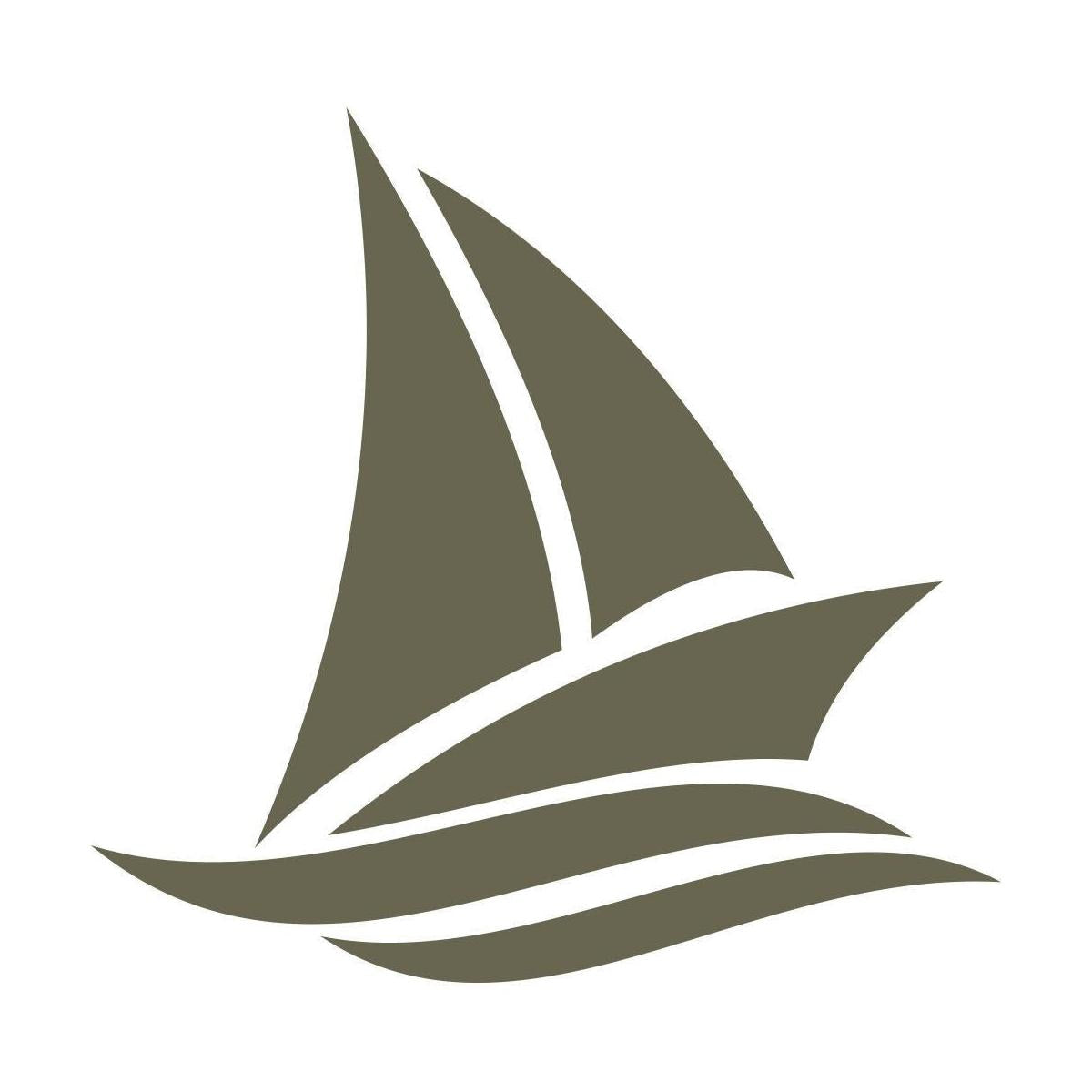 Sailboat Delrin Leather Stamp - All Good Leather Co.