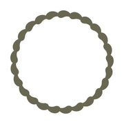 Scalloped Circle Delrin Leather Stamp - All Good Leather Co.