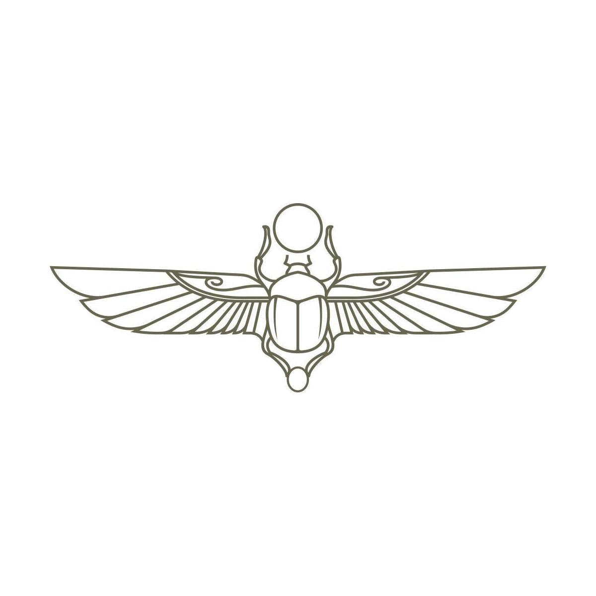 Scarab Beetle Delrin Leather Stamp - All Good Leather Co.