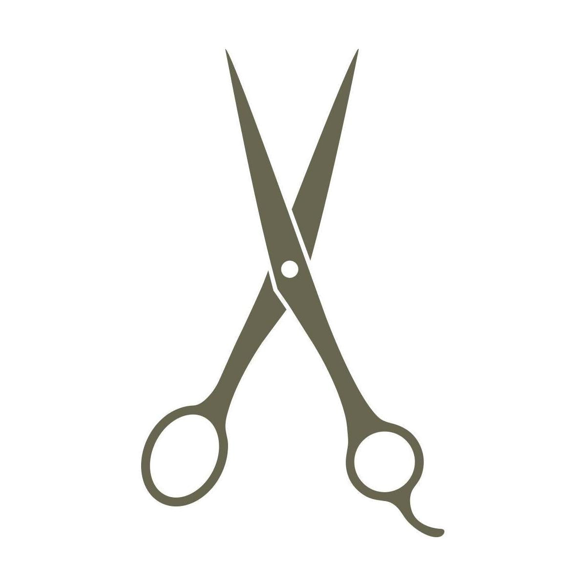 Scissors Delrin Leather Stamp - All Good Leather Co.