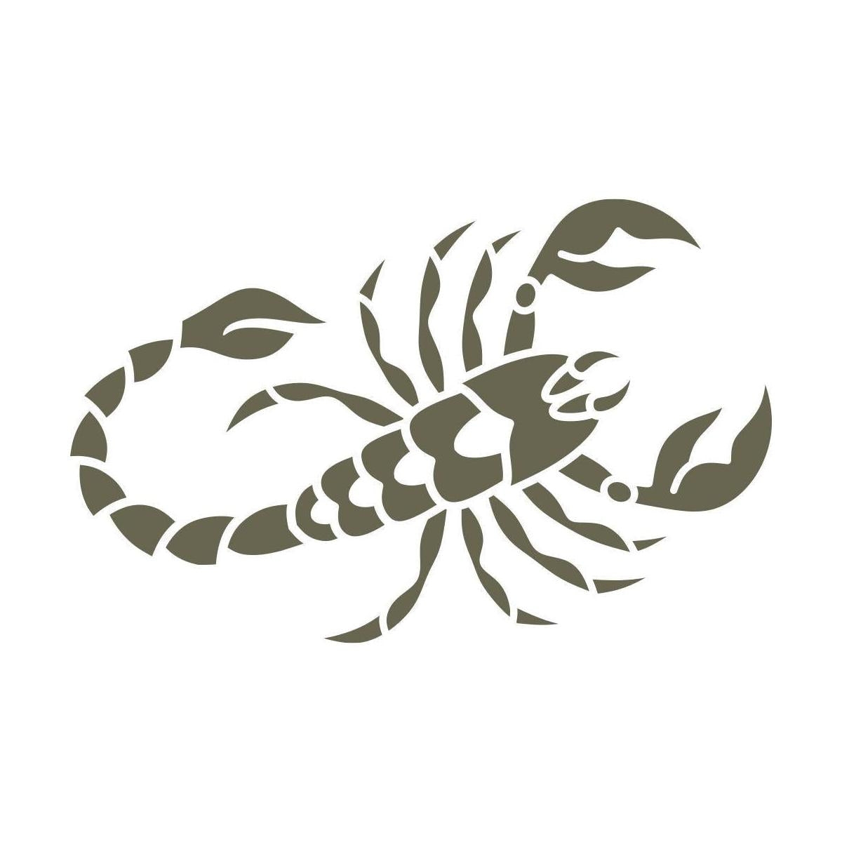 Scorpion Delrin Leather Stamp - All Good Leather Co.