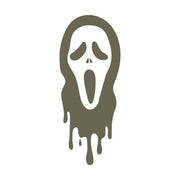 Scream Mask Leather Stamp - All Good Leather Co.