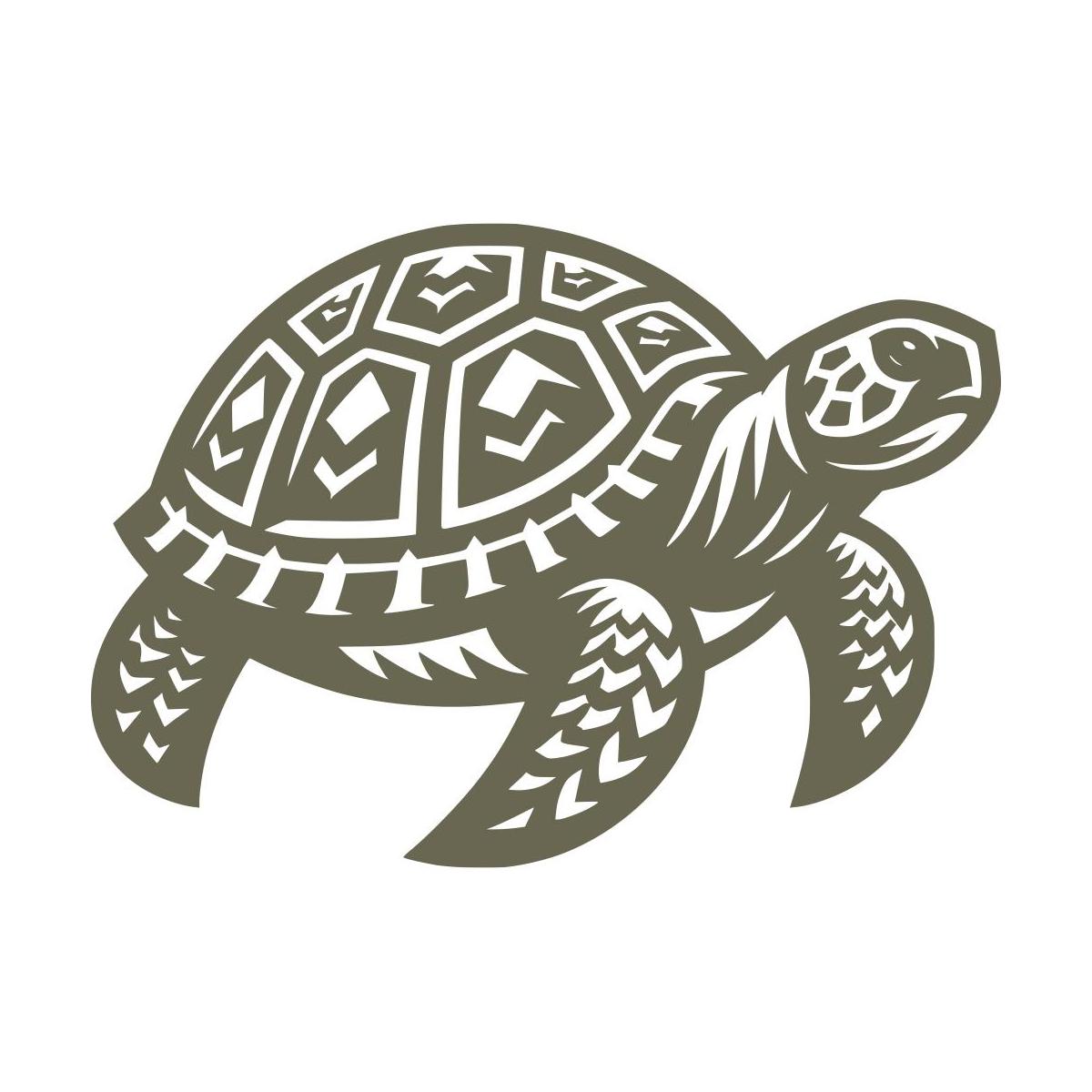 Sea Turtle Delrin Leather Stamp - All Good Leather Co.