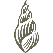 Seashell Delrin Leather Stamp - All Good Leather Co.