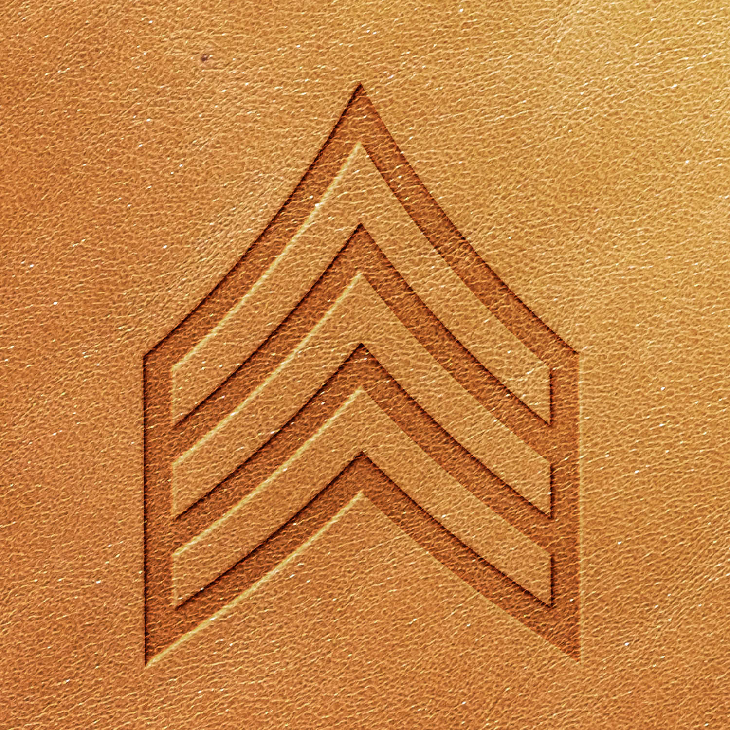 Sergeant Delrin Leather Stamp - All Good Leather Co.