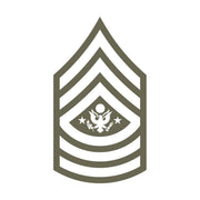 Sergeant Major of the Army Delrin Leather Stamp - All Good Leather Co.