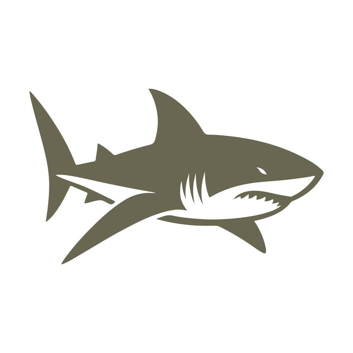 Shark Delrin Leather Stamp - All Good Leather Co.