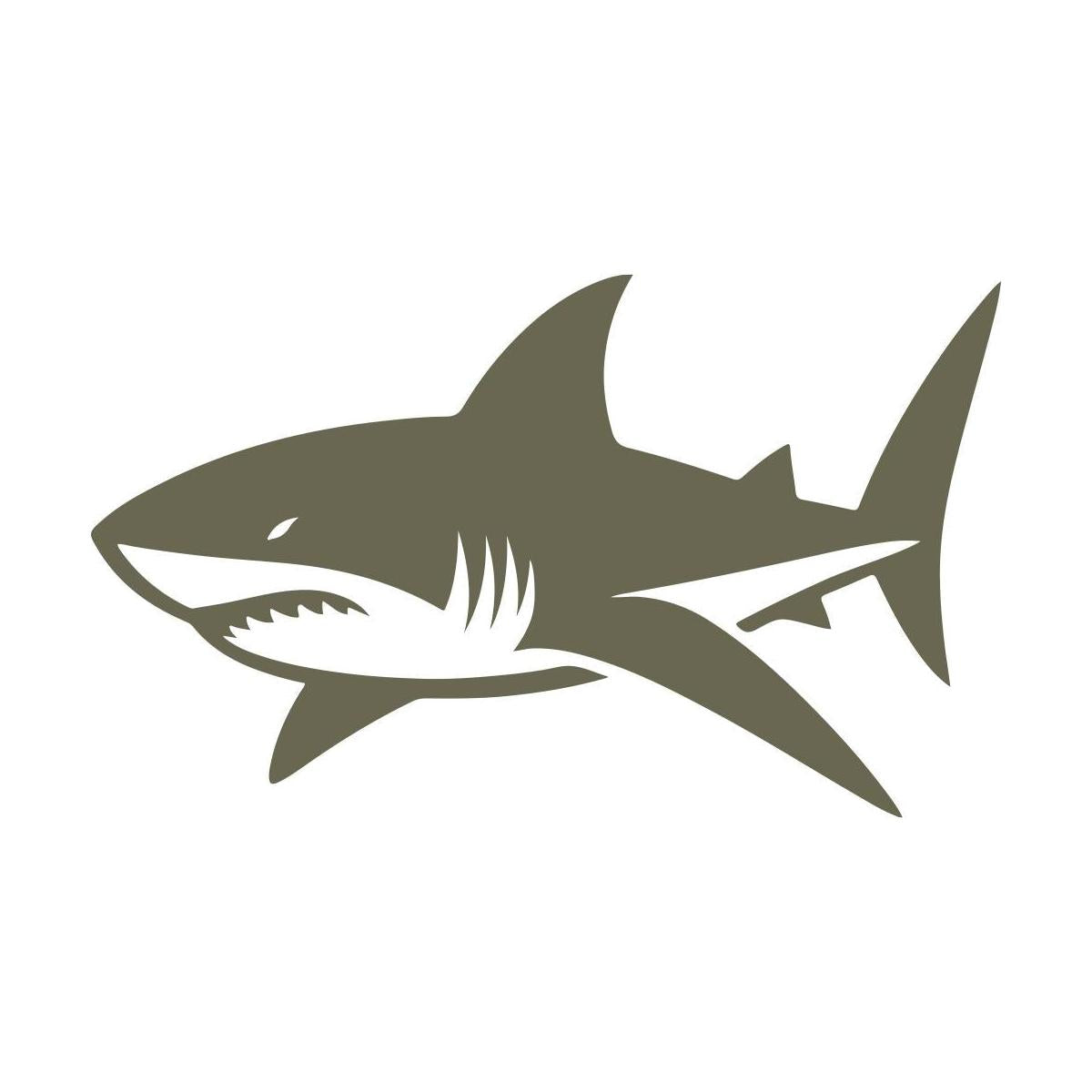 Shark Delrin Leather Stamp