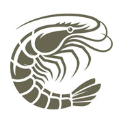 Shrimp Delrin Leather Stamp - All Good Leather Co.