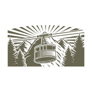 Ski Lift Delrin Leather Stamp - All Good Leather Co.