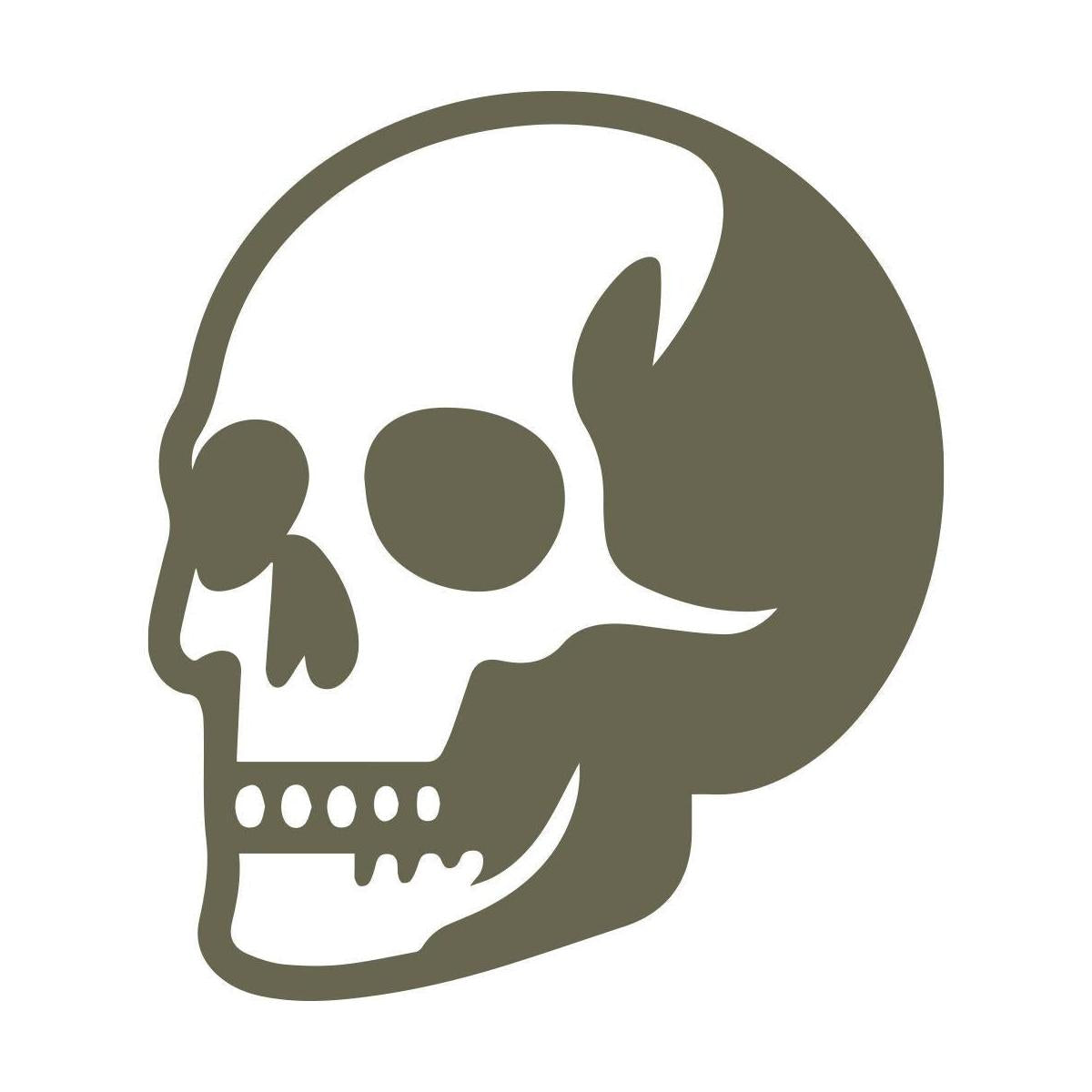 Skull Delrin Leather Stamp