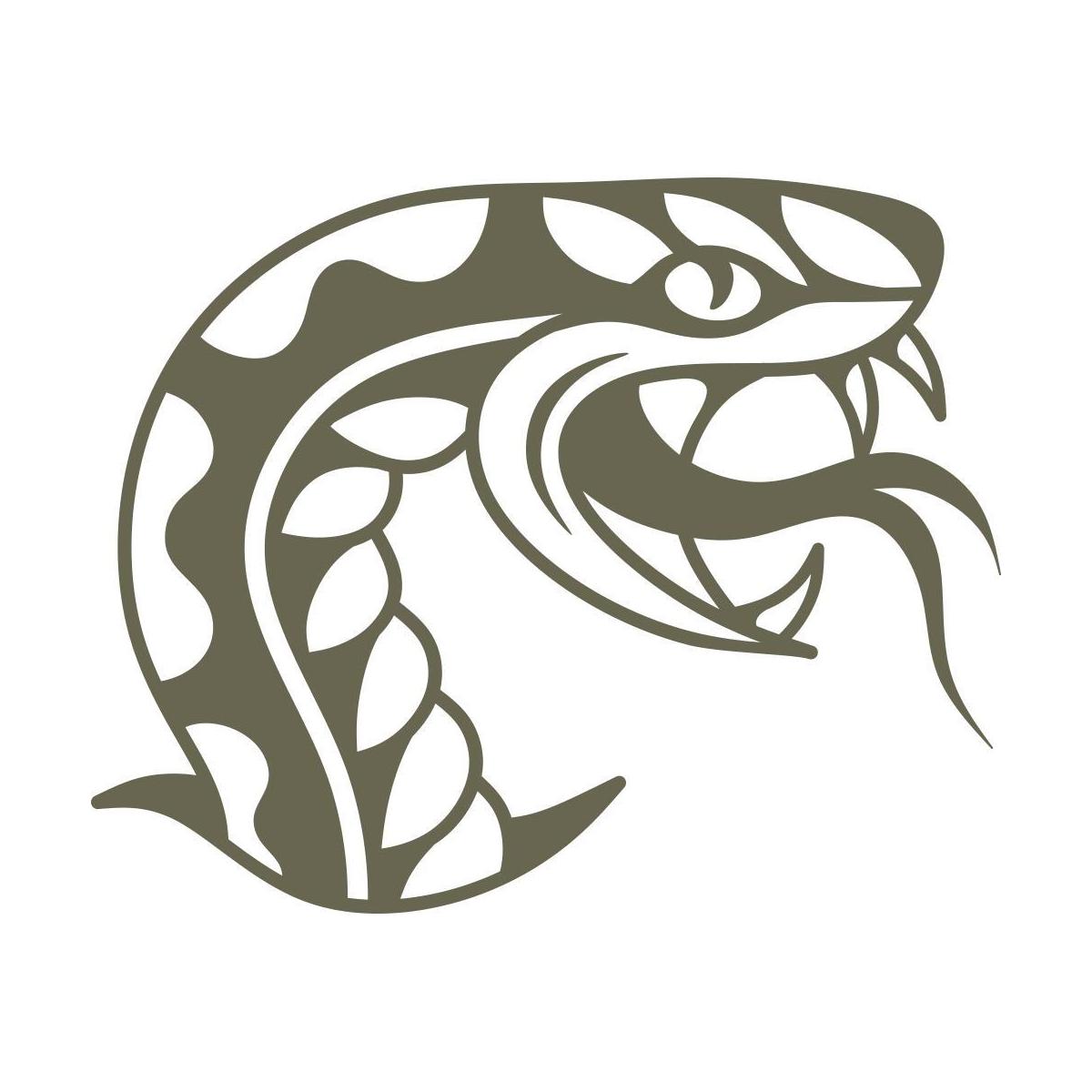 Snake Head Delrin Leather Stamp - All Good Leather Co.