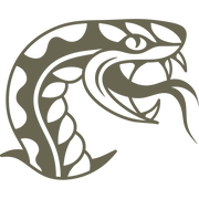 Snake Head Delrin Leather Stamp - All Good Leather Co.