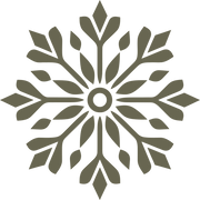 Snowflake Delrin Leather Stamp - All Good Leather Co.