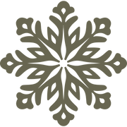 Snowflake Delrin Leather Stamp - All Good Leather Co.