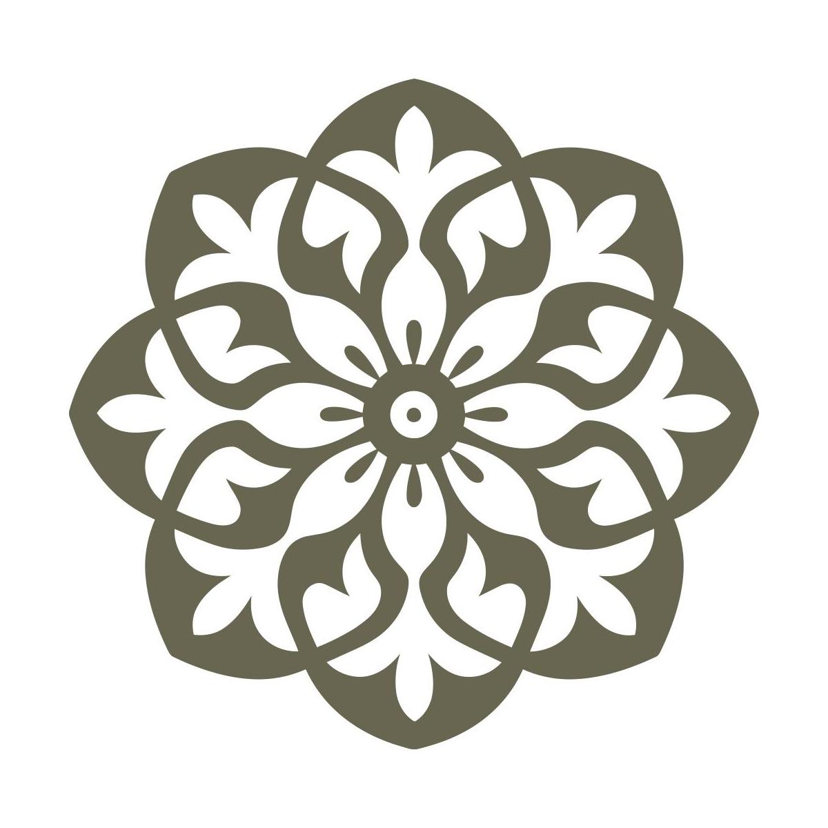 Snowflake Delrin Leather Stamp - All Good Leather Co.