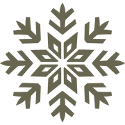 Snowflake Delrin Leather Stamp - All Good Leather Co.