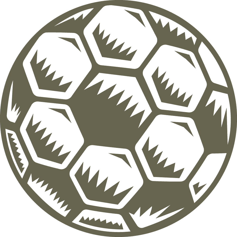 Soccer Ball Delrin Leather Stamp - All Good Leather Co.