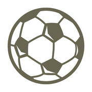 Soccer Ball Delrin Leather Stamp - All Good Leather Co.