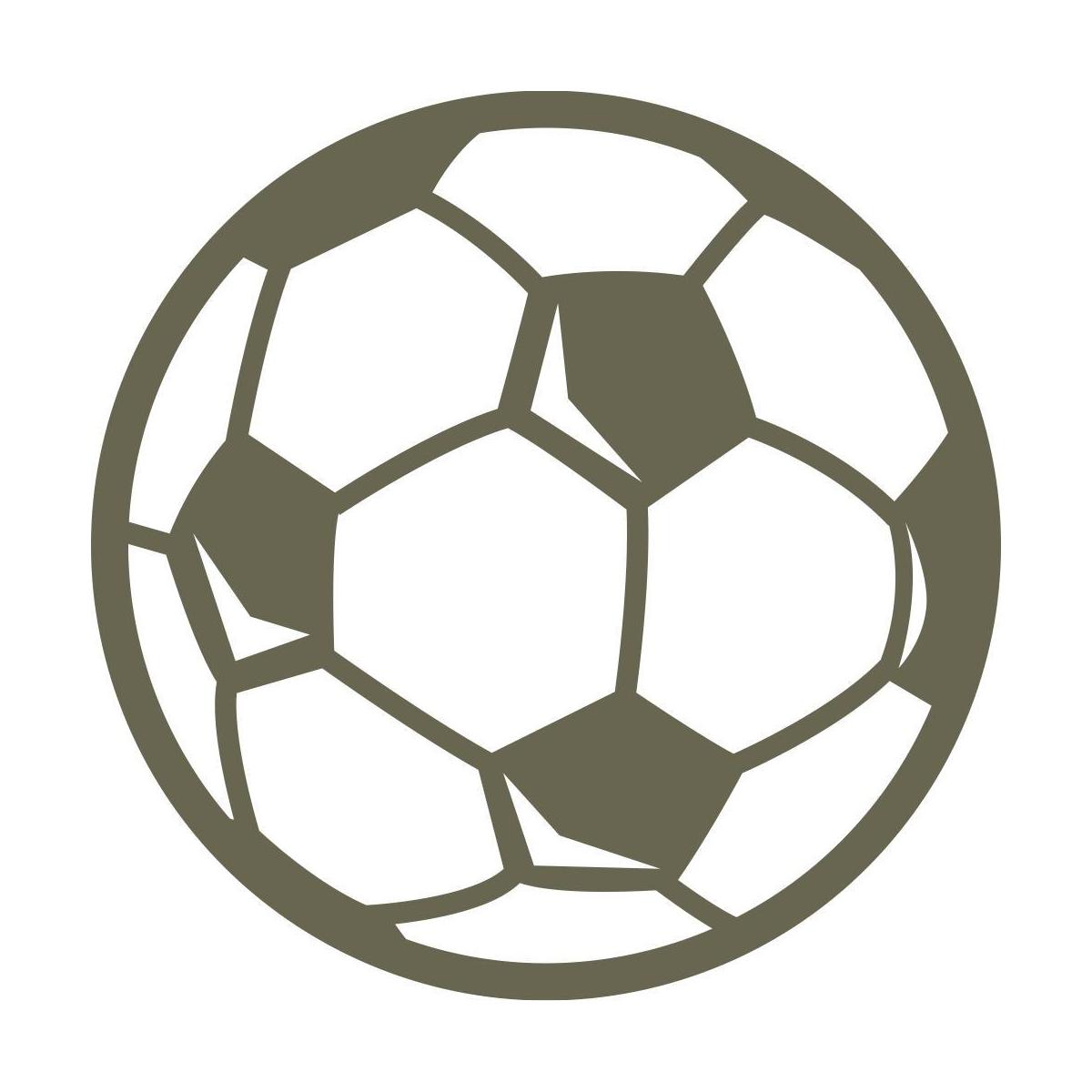 Soccer Ball Delrin Leather Stamp - All Good Leather Co.