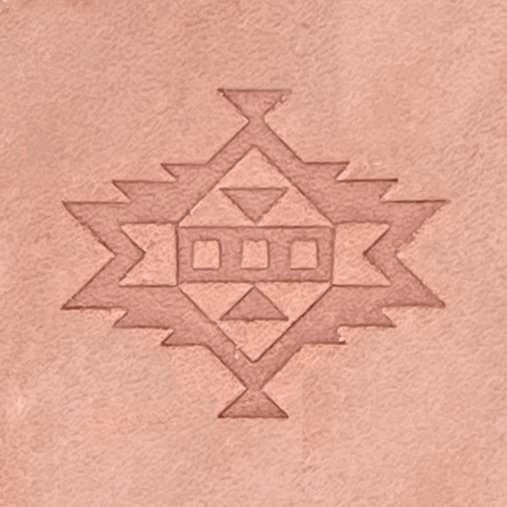 Southwest Mark Delrin Leather Stamp - All Good Leather Co.