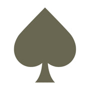 Spade Delrin Leather Stamp - All Good Leather Co.