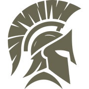 Spartan Helmet Delrin Leather Stamp - All Good Leather Co.