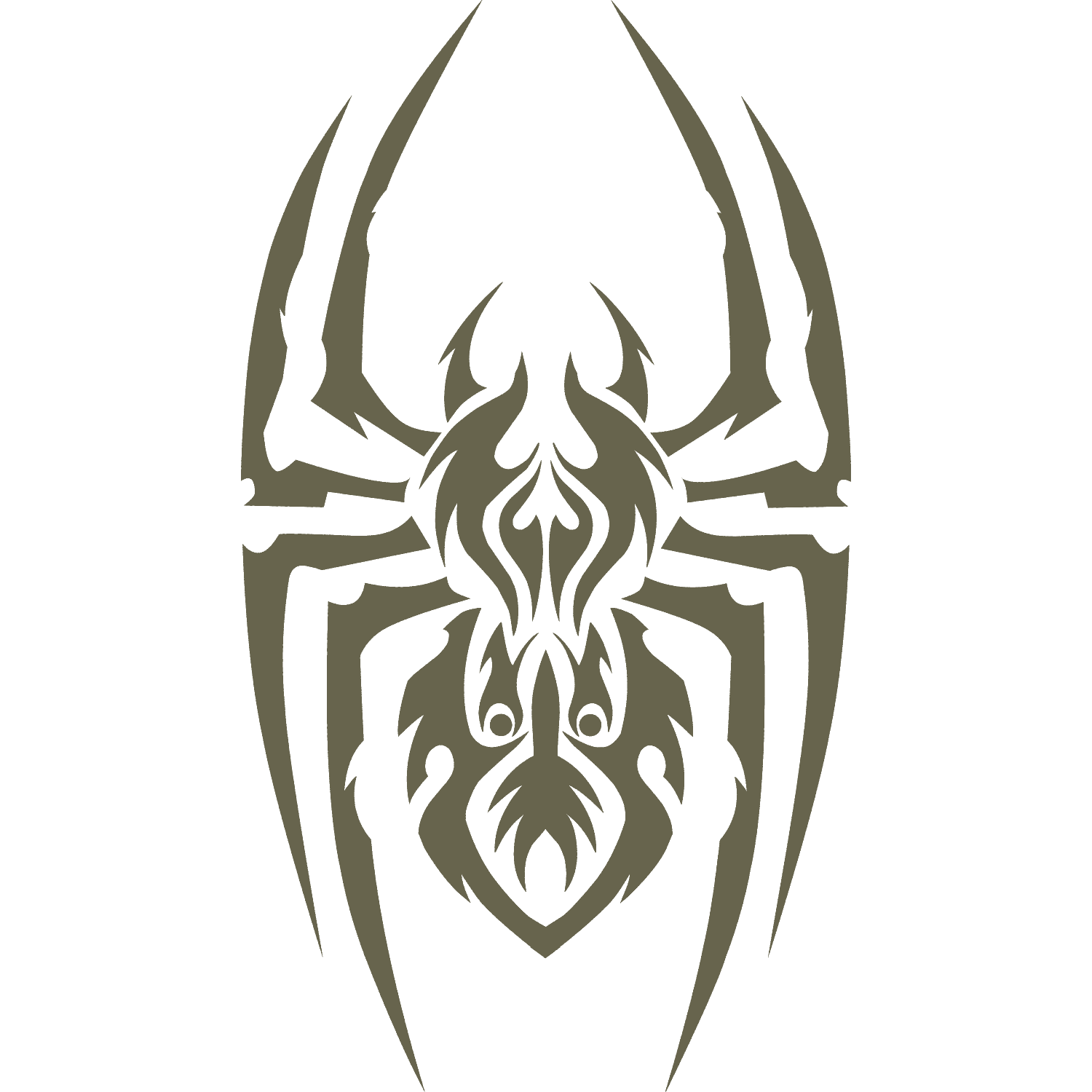 Spider Delrin Leather Stamp - All Good Leather Co.