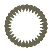 Spike Circle Delrin Leather Stamp - All Good Leather Co.