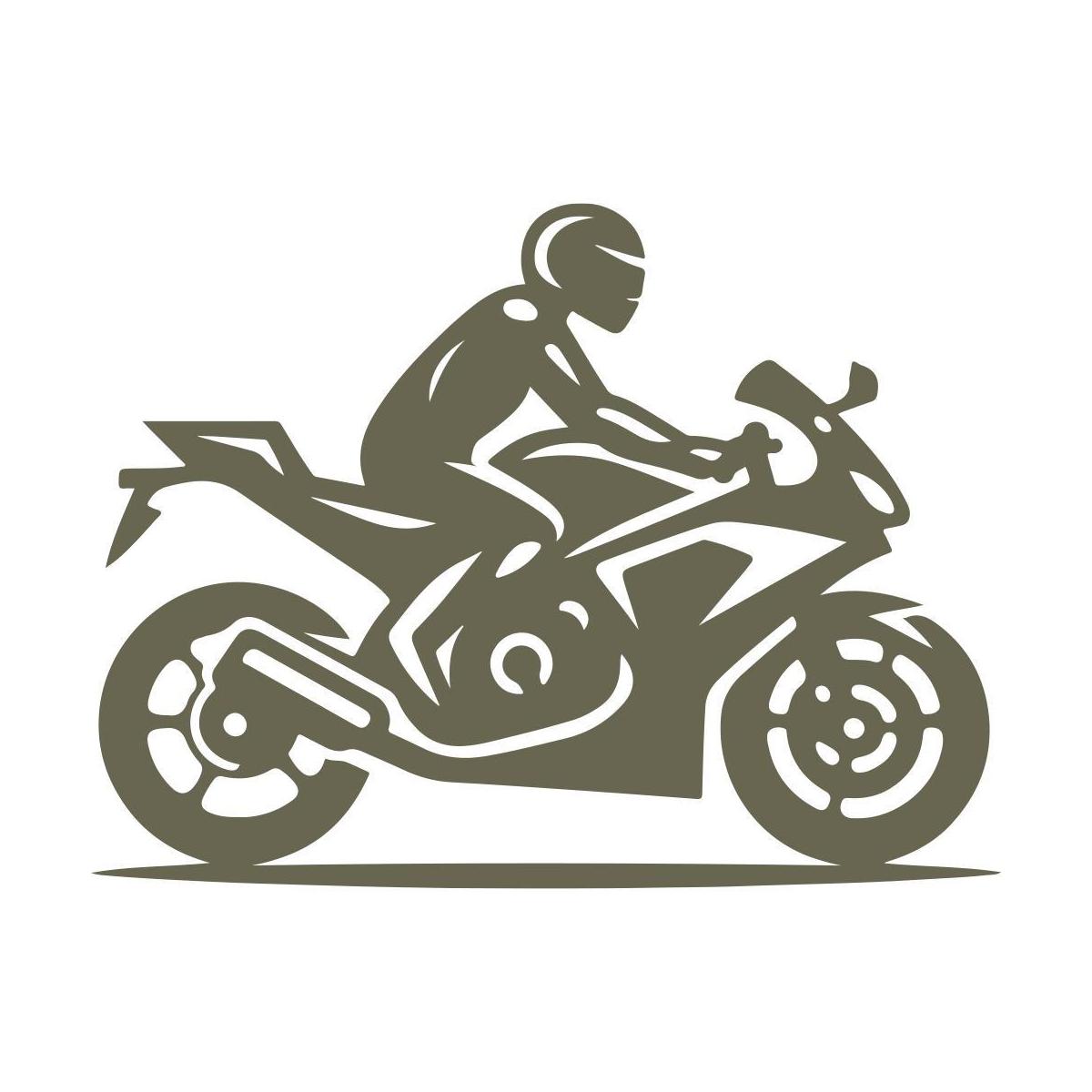 Sport Bike Delrin Leather Stamp - All Good Leather Co.