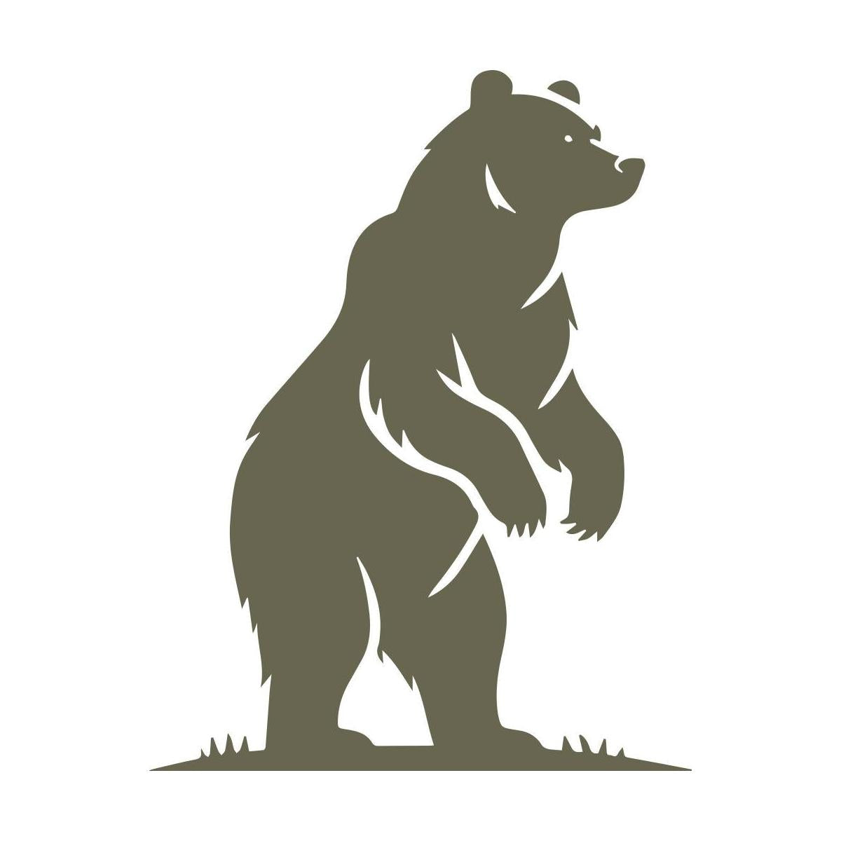 Standing Bear Delrin Leather Stamp - All Good Leather Co.